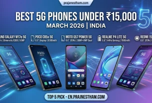 Best 5G Phones Under 15,000 Top 5 Smartphones in March 2026!
