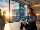 Biohacking with AI 2026 infographic for personalized health