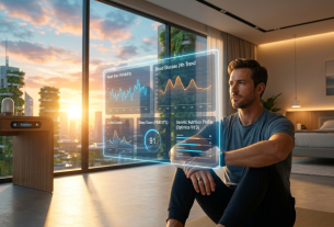 Biohacking with AI 2026 infographic for personalized health